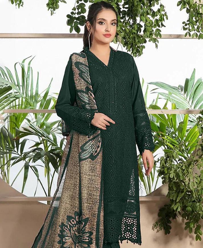 Zainab Chottani Lawn Emb 3Pcs 1067 rangpasand.com 02