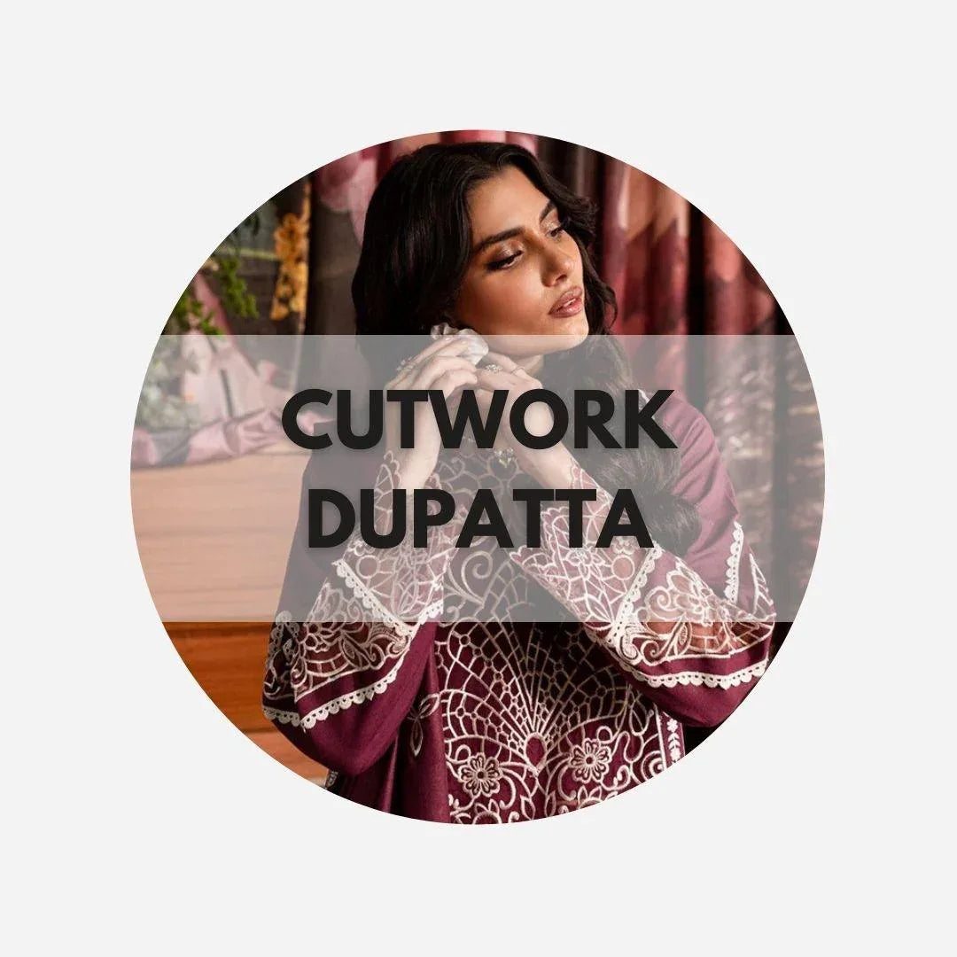 Cutwork Dupatta - Rang Pasand