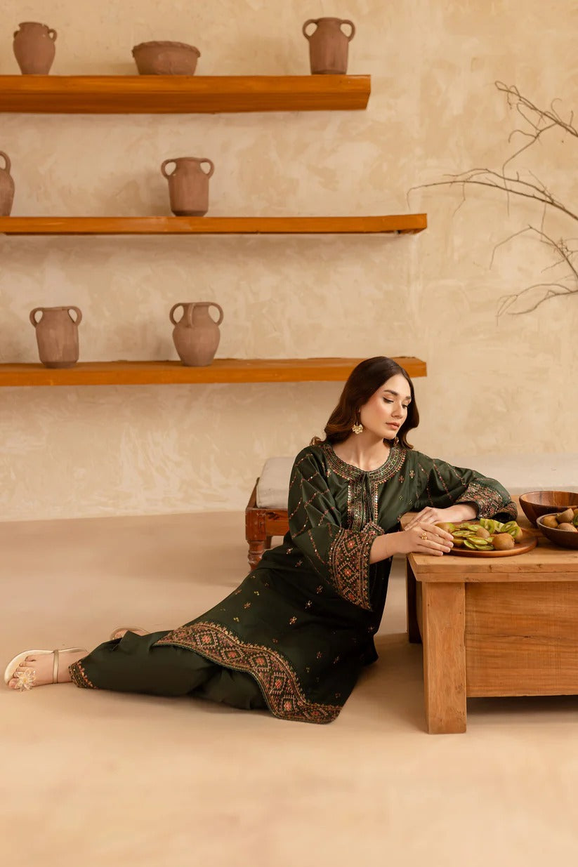 BATIK LAWN 2PC - LAWN EMB SHIRT WITH LAWN EMB TROUSER | RP-3479