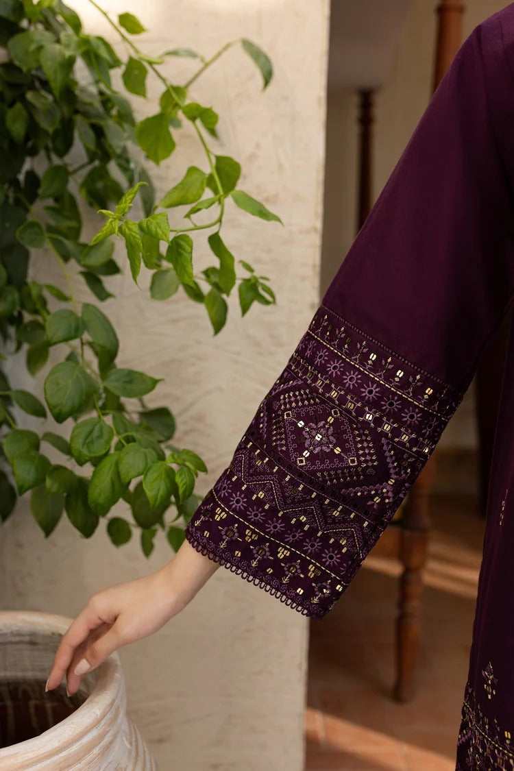 BATIK-2PC DHANAK EMBROIDERED SHIRT & EMBROIDERED TROUSER-BIC-108