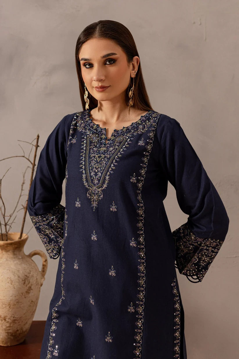 BATIK LAWN 2PC - LAWN SEQUENCE EMB SHIRT WITH LAWN SEQUENCE EMB TROUSER | RP-3475
