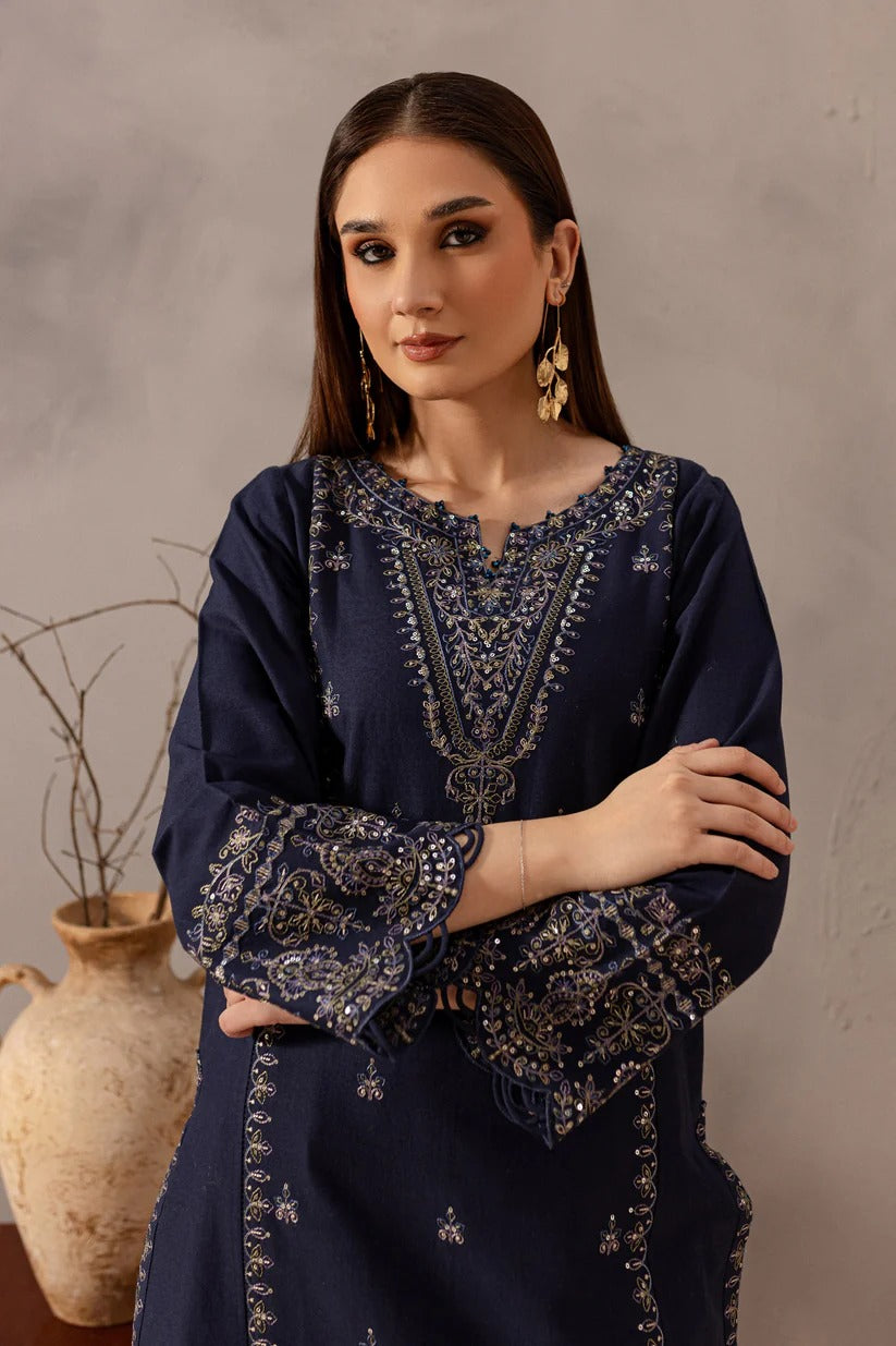 BATIK LAWN 2PC - LAWN SEQUENCE EMB SHIRT WITH LAWN SEQUENCE EMB TROUSER | RP-3475