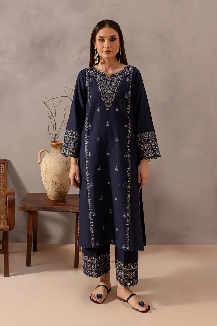 BATIK LAWN 2PC - LAWN SEQUENCE EMB SHIRT WITH LAWN SEQUENCE EMB TROUSER | RP-3475