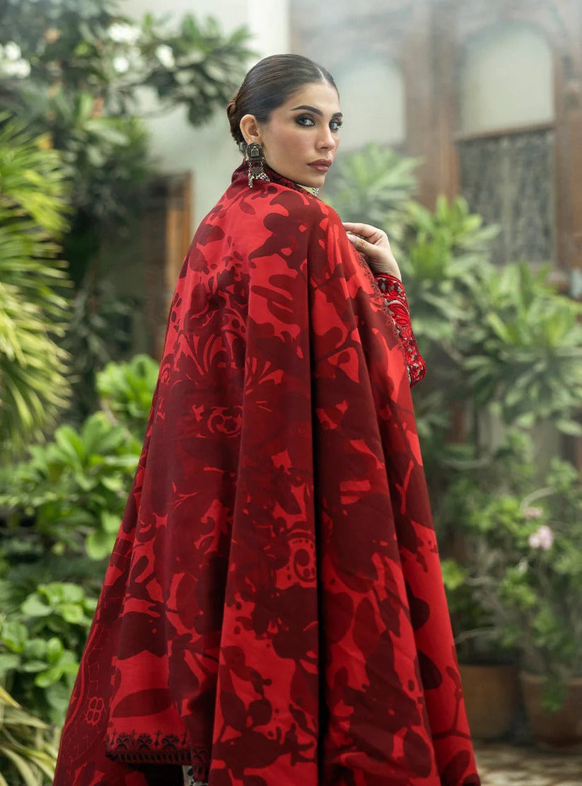 ZAINAB CHOTTANI LAWN 3PC - LAWN EMB PRINTED SHIRT WITH LAWN PRINTED DUPATTA AND LAWN PRINTED TROUSER | RP