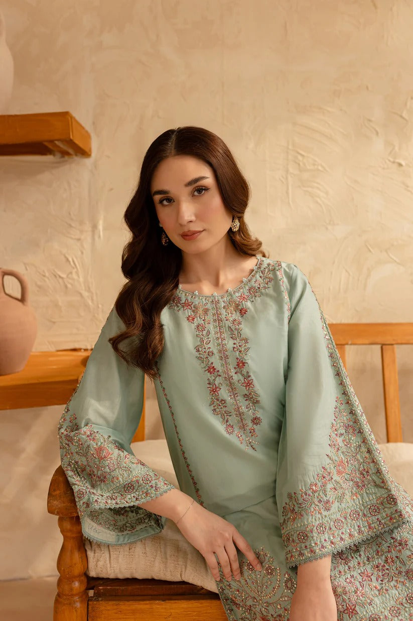 BATIK LAWN 2PC - LAWN SEQUENCE EMB SHIRT WITH LAWN SEQUENCE EMB TROUSER | RP-3478