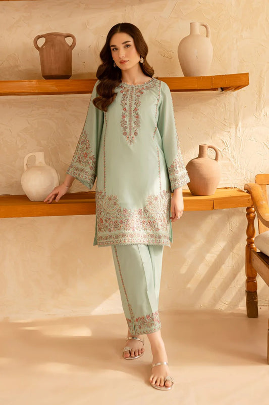 BATIK LAWN 2PC - LAWN SEQUENCE EMB SHIRT WITH LAWN SEQUENCE EMB TROUSER | RP-3478