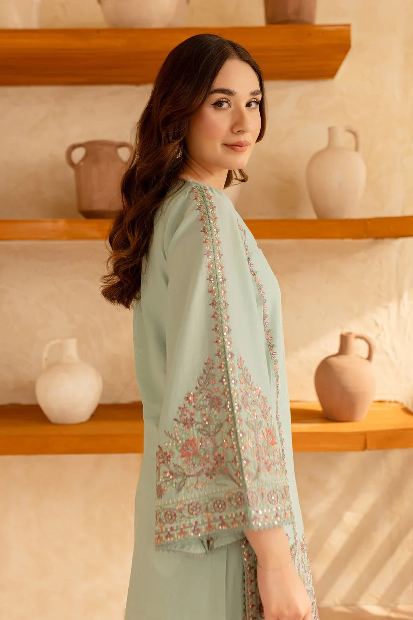 BATIK LAWN 2PC - LAWN SEQUENCE EMB SHIRT WITH LAWN SEQUENCE EMB TROUSER | RP-3478
