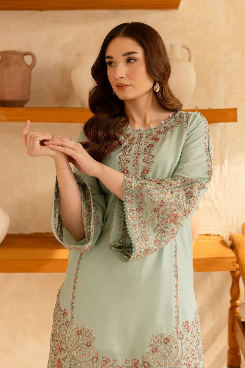 BATIK LAWN 2PC - LAWN SEQUENCE EMB SHIRT WITH LAWN SEQUENCE EMB TROUSER | RP-3478