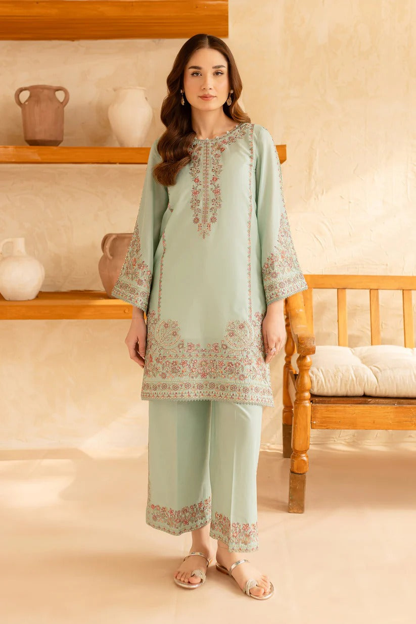 BATIK LAWN 2PC - LAWN SEQUENCE EMB SHIRT WITH LAWN SEQUENCE EMB TROUSER | RP-3478