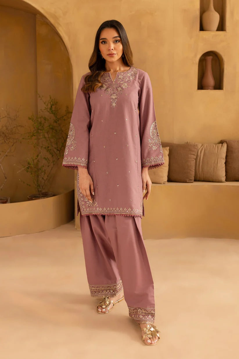 BATIK LAWN 2PC - LAWN SEQUENCE EMB SHIRT WITH LAWN SEQUENCE EMB TROUSER | RP-3470