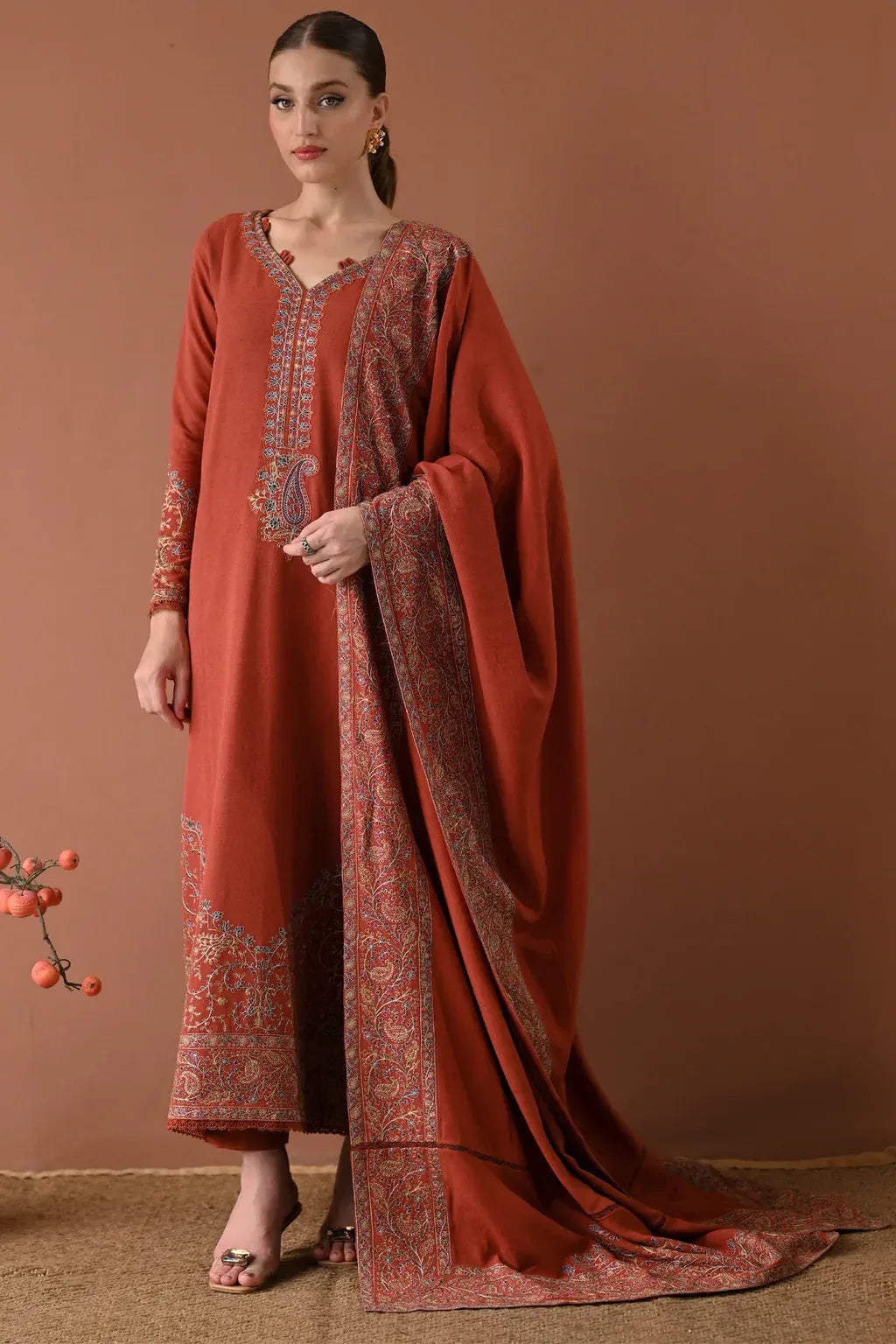 BATIK-3PC LAWN EMBROIDERED SHIRT WITH LAWN EMBROIDERED DUPATTA AND TROUSER-RP-4684
