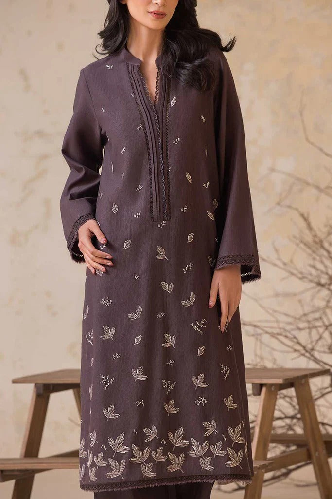 SOBIA NAZIR LAWN 2PC - LAWN EMB SHIRT WITH LAWN DYED TROUSER | RP-3474