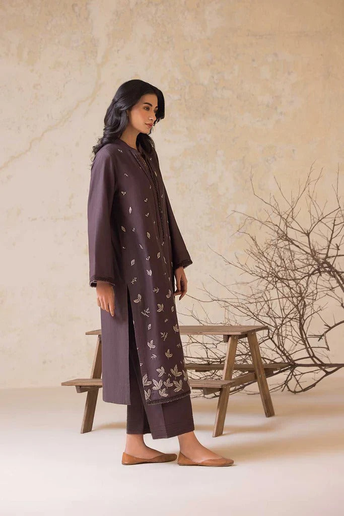 SOBIA NAZIR LAWN 2PC - LAWN EMB SHIRT WITH LAWN DYED TROUSER | RP-3474