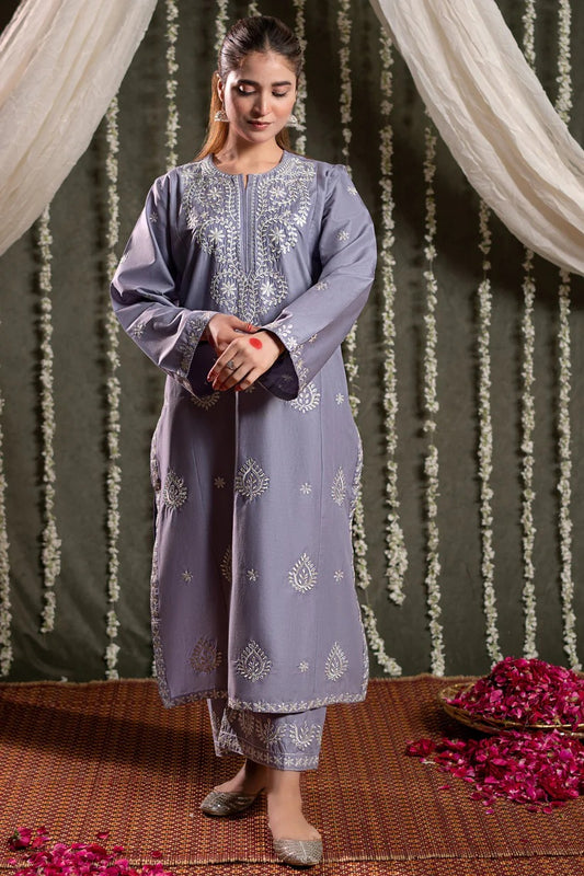 URGE LAWN 2PC - LAWN EMB SHIRT WITH LAWN EMB TROUSER | RP-3482