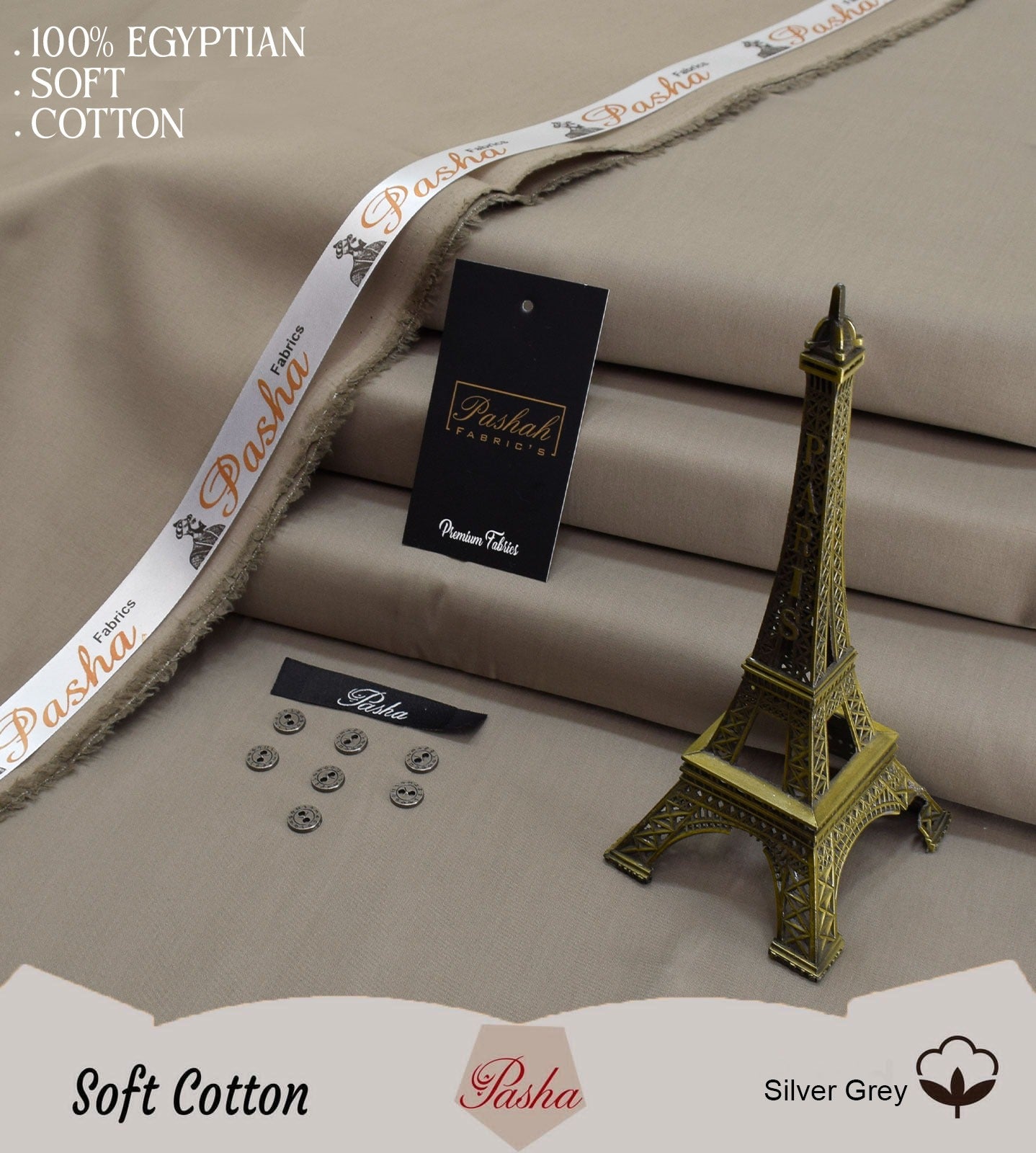 Pasha Egyptian Soft Cotton Premium Feel