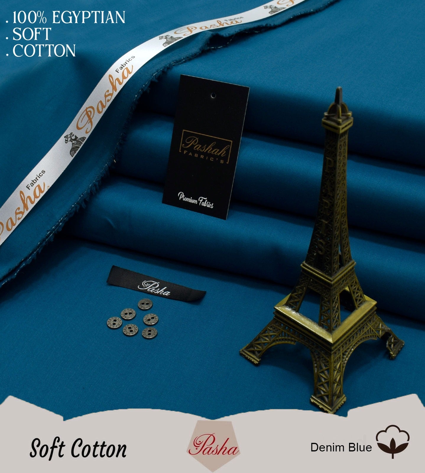 Pasha Egyptian Soft Cotton Premium Feel