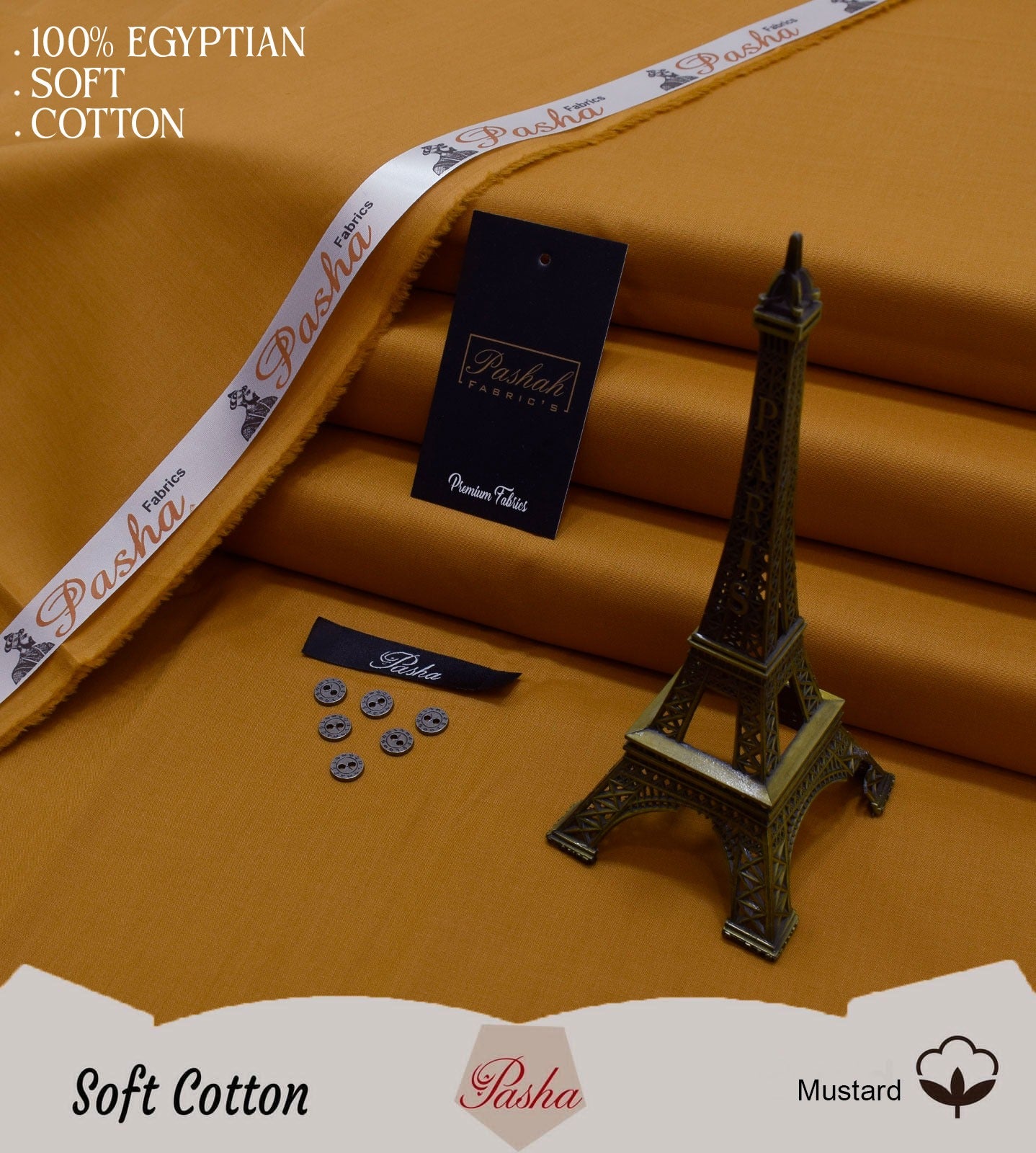 Pasha Egyptian Soft Cotton Premium Feel