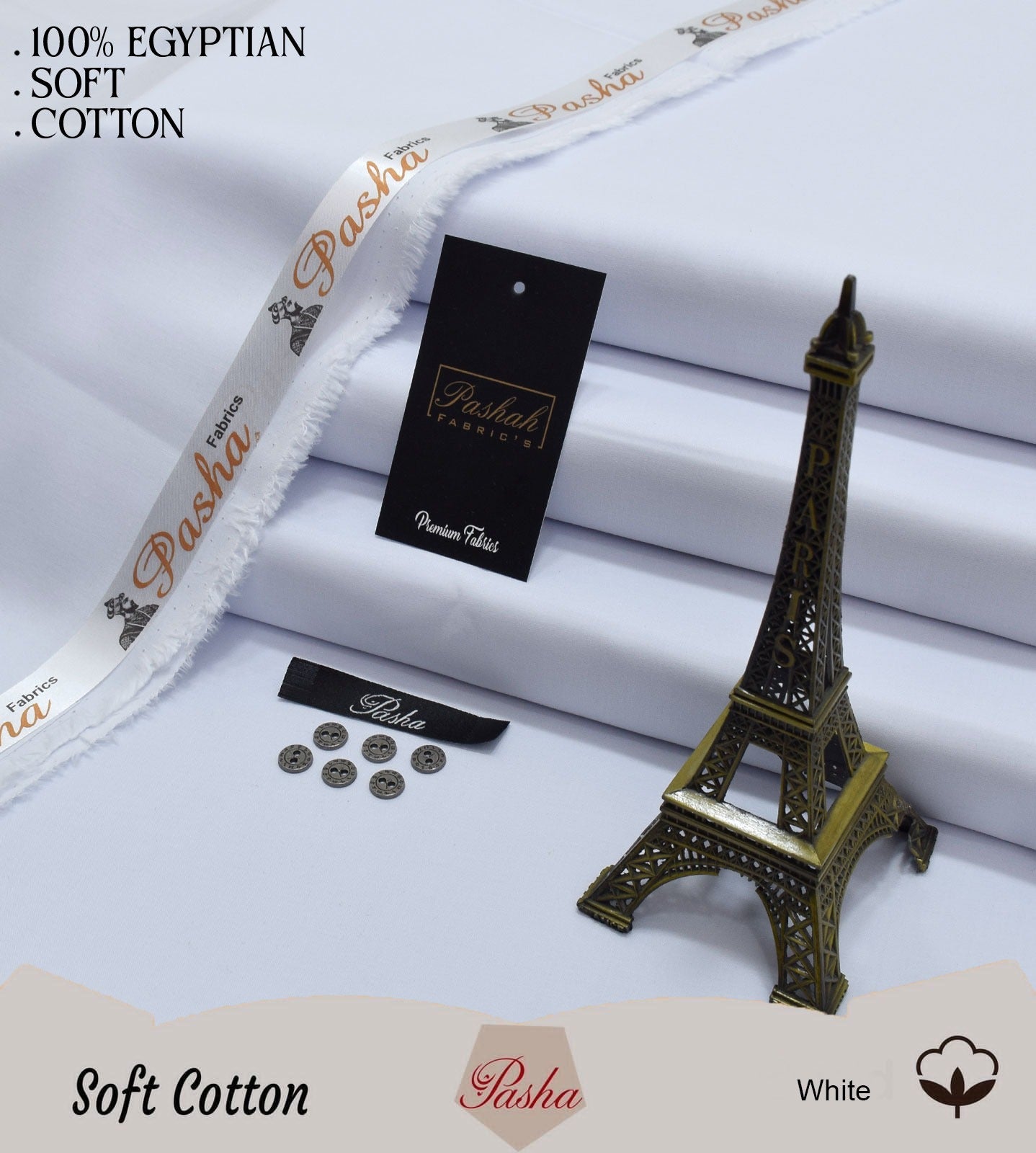 Pasha Egyptian Soft Cotton Premium Feel
