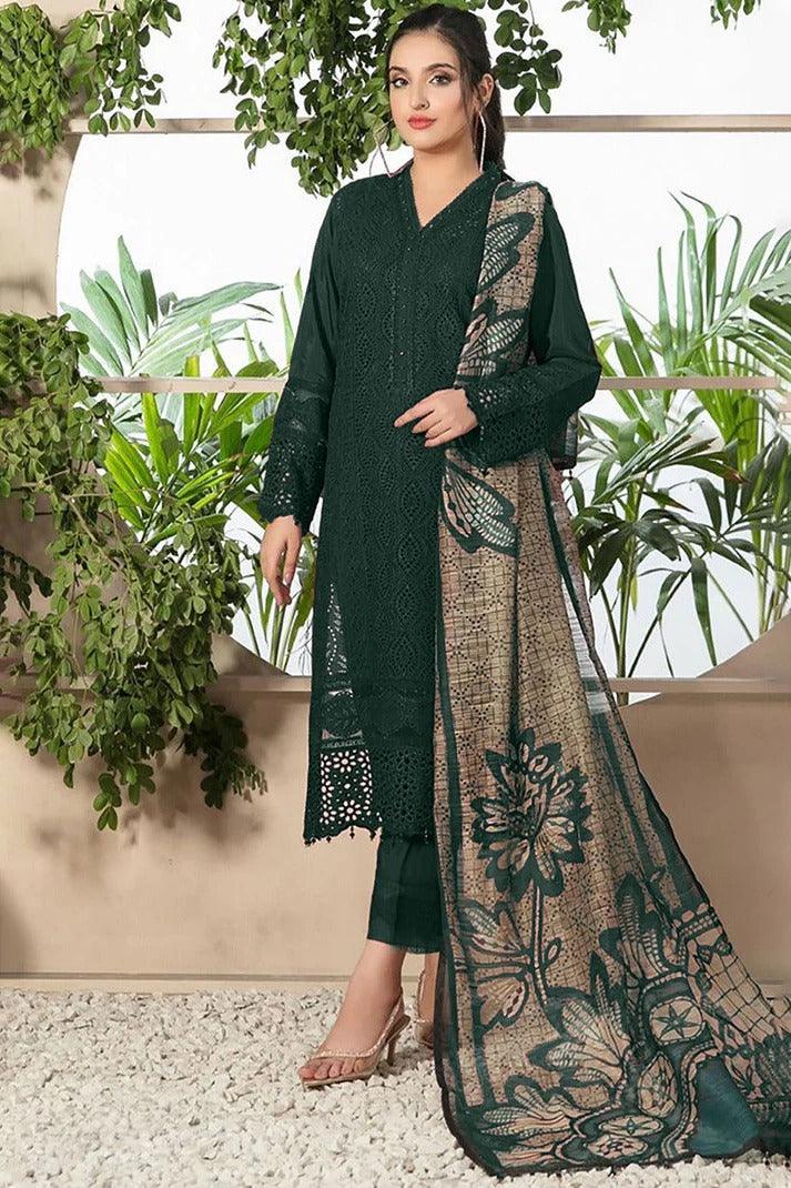 Zainab Chottani Lawn Emb 3Pcs 1067 rangpasand.com 01