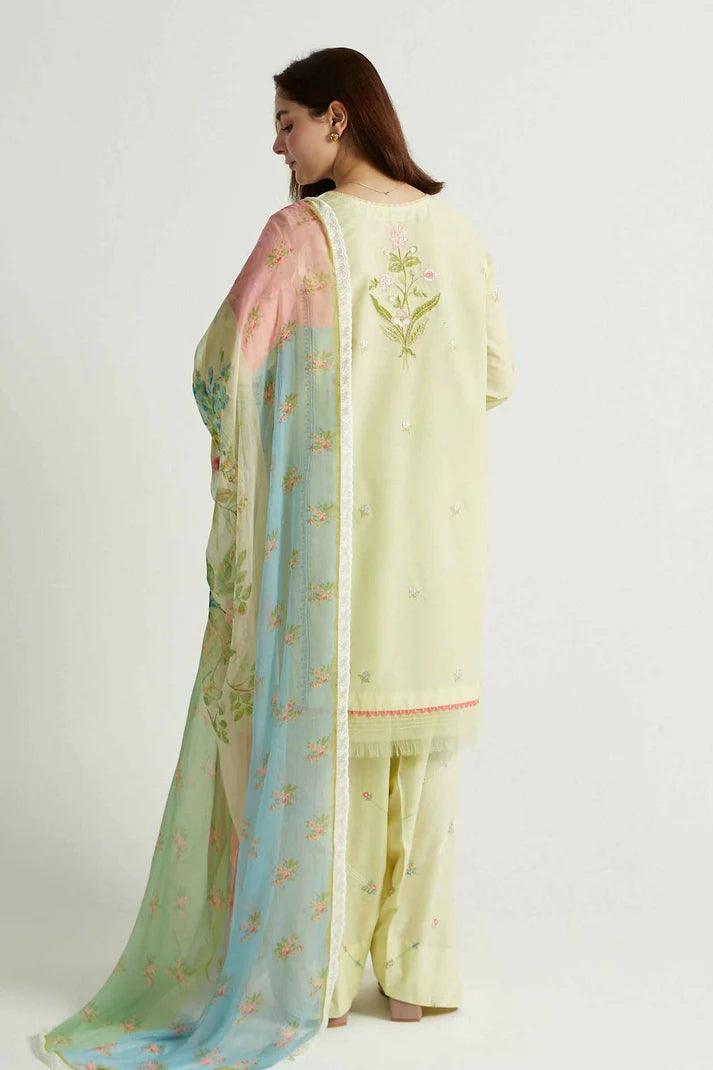 Zara Shahjahan Emb 3Pcs Lawn 1017 rangpasand.com 06