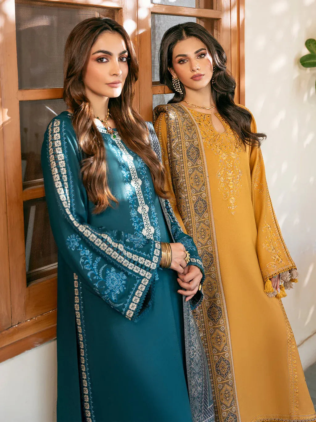 IZEL-3PC LAWN EMBROIDERED SHIRT WITH CHIFFON PRINTED DUPATTA & TROUSER-RP-4685